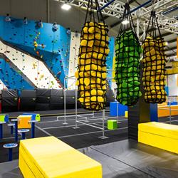 Ninja Course, Parkour and Rock Climbing